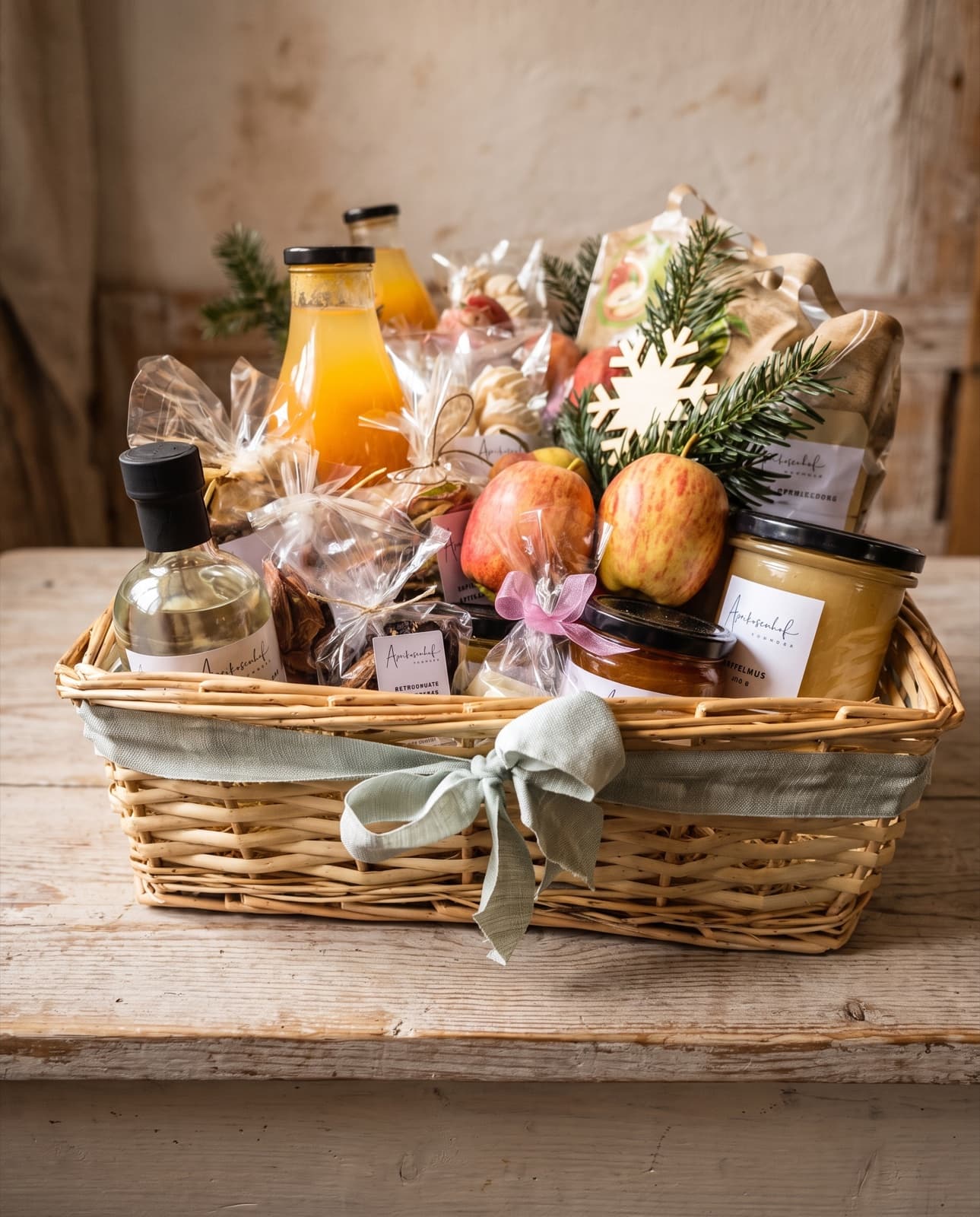 Geschenkkorb «Thurgau» — Ein Stück Hof zum Verschenken, Aprikosenhof Thurgau